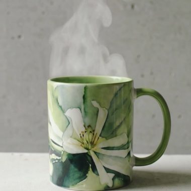 Magnolia Alba Art Mug
