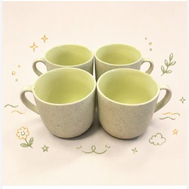 Ceramic Green Mugs