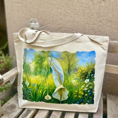 Peace Lily Tote